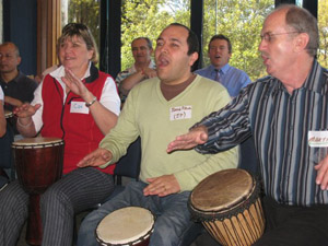 Qantas Karibu Interactive Drumming Taronga Zoo